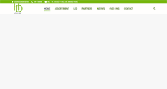 Desktop Screenshot of hdlighting-suriname.com